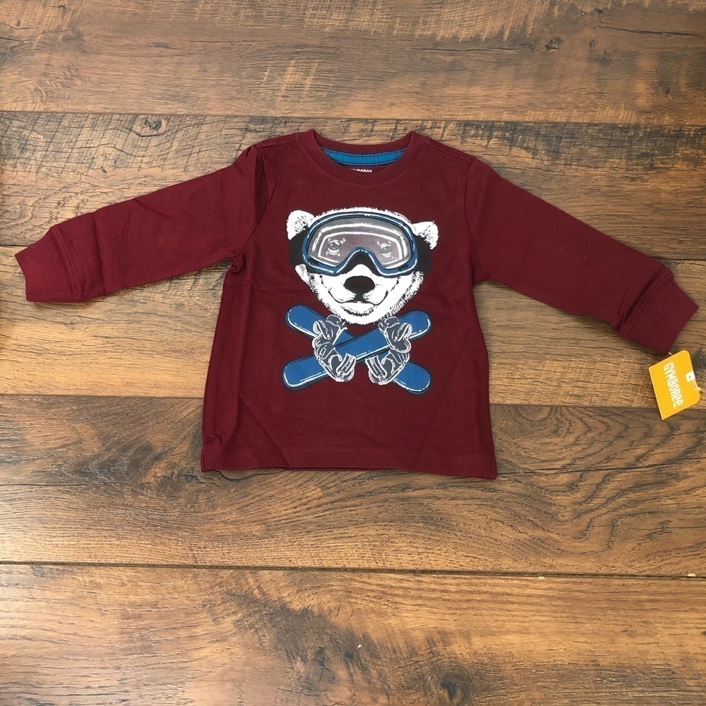 Gymboree Polar‎ Bear Snowboard Long Sleeve Shirt